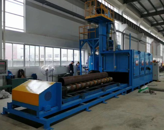 金昌喷砂机在管道除锈中的现场施工应用